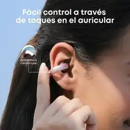 Falabella Audífonos Aeroclip Open-Ear Diseño Clip Ergonómico Rosado oferta