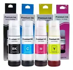 Falabella 4 Tintas Color Para Impresoras L1110 L5590 L3250 L3210 oferta