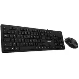 Falabella Combo Teclado Y Mouse Alambrico Usb Negro Negro oferta