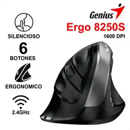Falabella Mouse Vertical Inalámbrico Ergo 8250s Ergonómico Dpi oferta