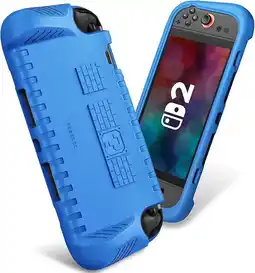 Falabella Funda Protectora Fintie Kids Para Nintendo Switch 2 (2025) Azul oferta