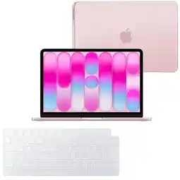 Falabella Carcasa Matte Rosa Rubor + Teclado Transparente Para Macbook Neo A3404 2026 oferta