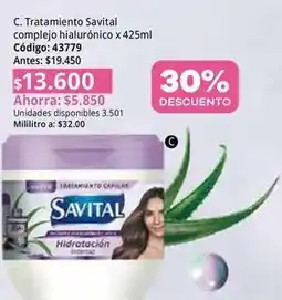 Nova Venta Savital - tratamiento complejo hialurónico oferta