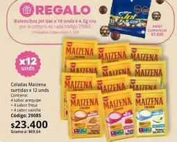 Nova Venta Maizena - baloncitos jet gol x 18 unds 4.5g c/u oferta
