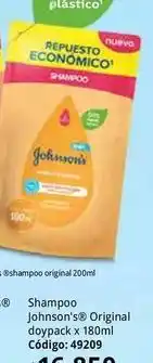 Nova Venta Johnson's - shampoo repuesto económico original doypack oferta