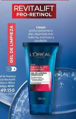 Nova Venta Revitalift - revitalift pro-retinol gel de limpieza renovador oferta