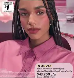 Nova Venta Maybelline - rubor en mousse para mejillas y labios oferta