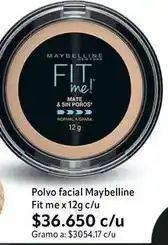 Nova Venta Maybelline - polvo facial oferta