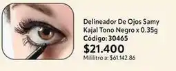 Nova Venta Delineador de ojos kajal tono negro x 0.35g código: 30465 oferta