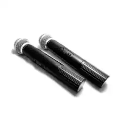 Falabella Kit de Micrófonos UHF Inalámbricos con Receptor de Doble Antena oferta