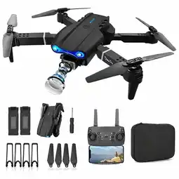 Falabella DRONE CONTROL REMOTO PLEGABLE CON CAMARA FRONTAL LUCES LED oferta