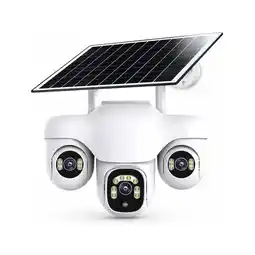 Falabella Cámara Solar Wifi 3 Lentes Robotica Auto Seguimiento V380 oferta