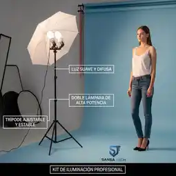 Falabella Kit De Iluminación Para Fotografía, Video Y Webcam Socket X2 oferta