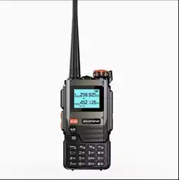 Falabella Radio Walkie Tolkie K68 Tri-Banda 5W UHF VHF Dtmf FM Noaa carga USB C oferta
