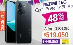 Alkosto Redmi 15c cam. posterior 50 mpx oferta