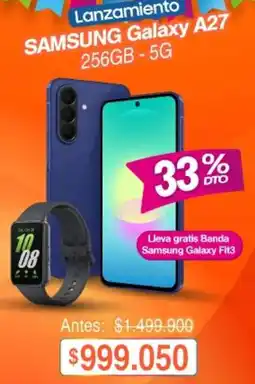 Alkosto Samsung - galaxy a27 256gb - 5g oferta
