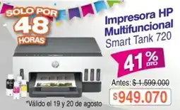 Alkosto Hp - impresora multifuncional smart tank 720 oferta