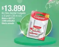 Jumbo Colgate - en hilo dental oferta