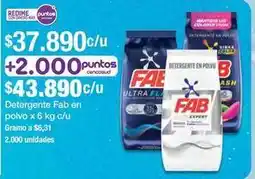 Jumbo Fab - detergente en polvo oferta