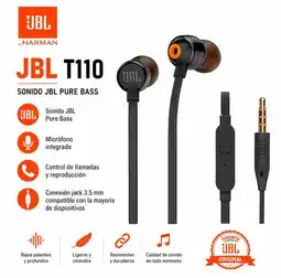 Falabella Audifonos Alambricos T110 oferta