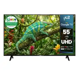 Falabella Televisor JLC Smart TV LED 55 Pulgadas 4K UHD Google TV y Comando de Voz - Ref. JLC-55A71SGO oferta