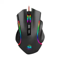 Falabella Mouse Óptico GRIFFIN M607 Negro RGB con Sensor Avanzado y Diseño Ergonómico oferta