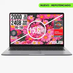 Falabella Portátil ExpertBook Amd Ryzen 5 150 Ram 24GB SSD 2TB Fhd 15.6 oferta
