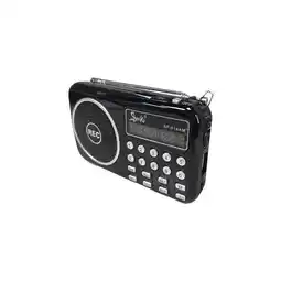 Falabella Radio Parlante Digital AMFM Recargable Beck - Negro oferta