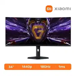 Falabella Monitor Gamer Curvo G34WQi 34 Ultrawide WQHD 180Hz HDR400 1ms GTG FreeSync Premium oferta