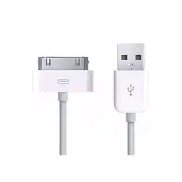 Falabella Cable Cargador 30 Pin 1m compatible Para iPad 1 2 3 iPhone 4s iPod clasico oferta