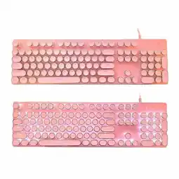 Falabella Teclado Vintage con Teclas Redondas Estilo Maquina de Escribir y Teclado Numerico oferta