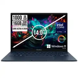 Falabella Portatil Zembook 14 Intel Core Ultra 9 285H RAM 16GB SSD 1TB Oled Wuxga 14 oferta