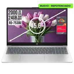 Falabella Portatil 15 Amd Ryzen 5 7530U SSD 2TB RAM 24GB LED 15.6 oferta