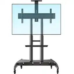 Falabella Soporte Base Pedestal 55 a 95 con Ruedas, Altura Ajustable oferta