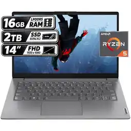 Falabella PORTÁTIL V14 G4 AMN - AMD RYZEN 5 7520U - 16GB RAM - 2TB SSD - 14 FHD - Gris Ártico oferta