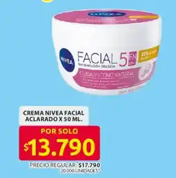 Ara Nivea crema facial aclarado oferta