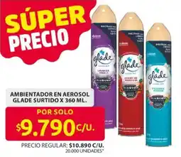 Ara Glade ambientador en aerosol surtido oferta