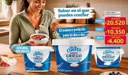 Ara De la Cuesta yogurt griego natural sin dulce oferta