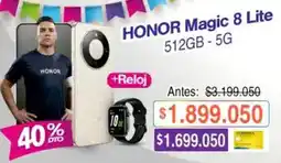 Alkosto Honor - magic 8 lite 512gb - 5g oferta