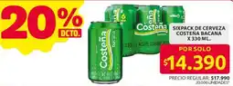 Ara Costeña bacana oferta