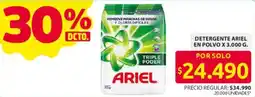 Ara Detergente ariel en polvo oferta
