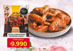 Ara Bucanero alitas de pollo picantes oferta