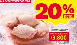Ara Contramuslo de pollo congelado oferta
