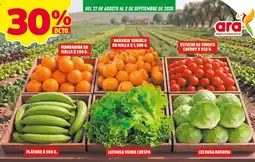 Ara ara mandarina en malla oferta