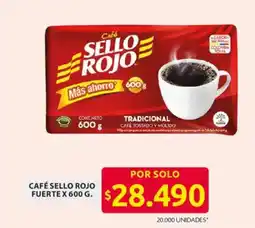 Ara Café Sello Rojo Fuerte oferta