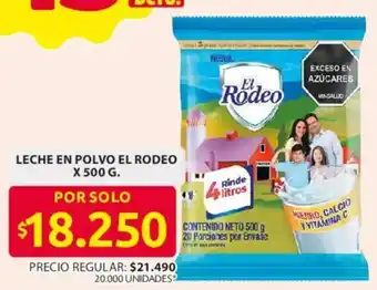 El Rodeo leche en polvo