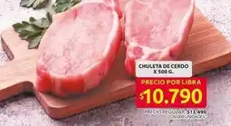 Ara Libra - chuleta de cerdo oferta