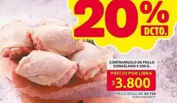 Ara Libra - contramuslo de pollo congelado oferta