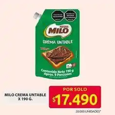 Ara Milo - crema untable oferta