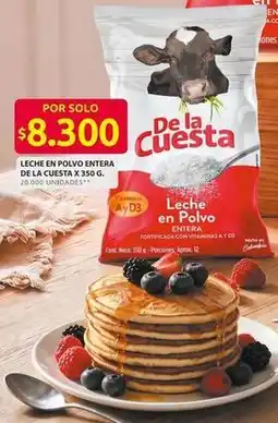 Ara Cuesta - leche en polvo entera oferta
